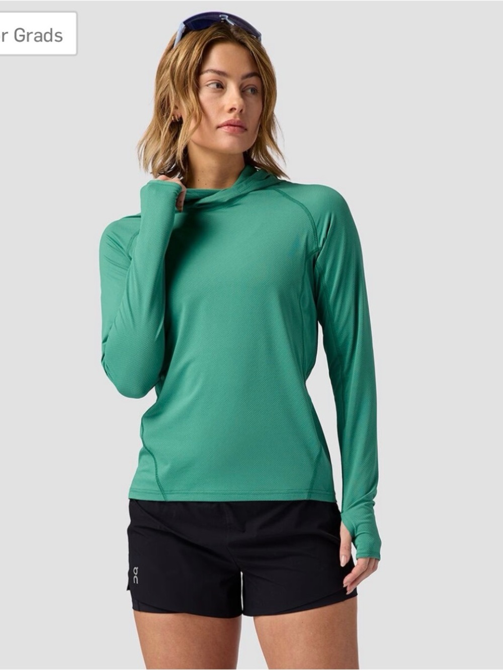 Backcountry Tahoe Sun Hoodie Green Size S